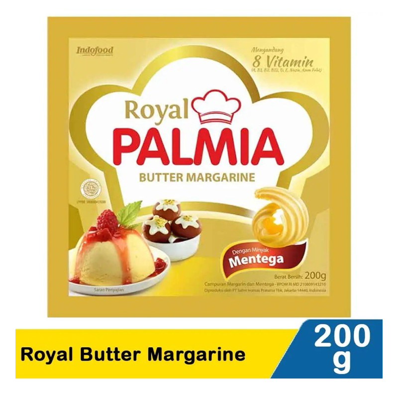 

Palmia Royal butter margarin 200 gram