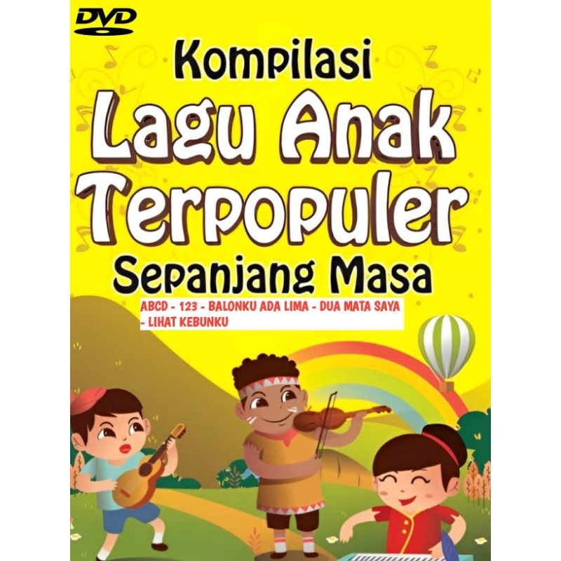 LENGKAP FULL BOX-KASET DVD LAGU ANAK CARTOON ANIMASI TERPOPULER SEPANJANG MASA-DVD LAGU ANAK ANAK-KA