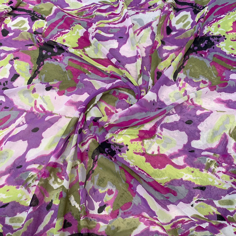 kain sifon motif - kain sifon motif abstrak - kain sifon premium - kain ceruty motif