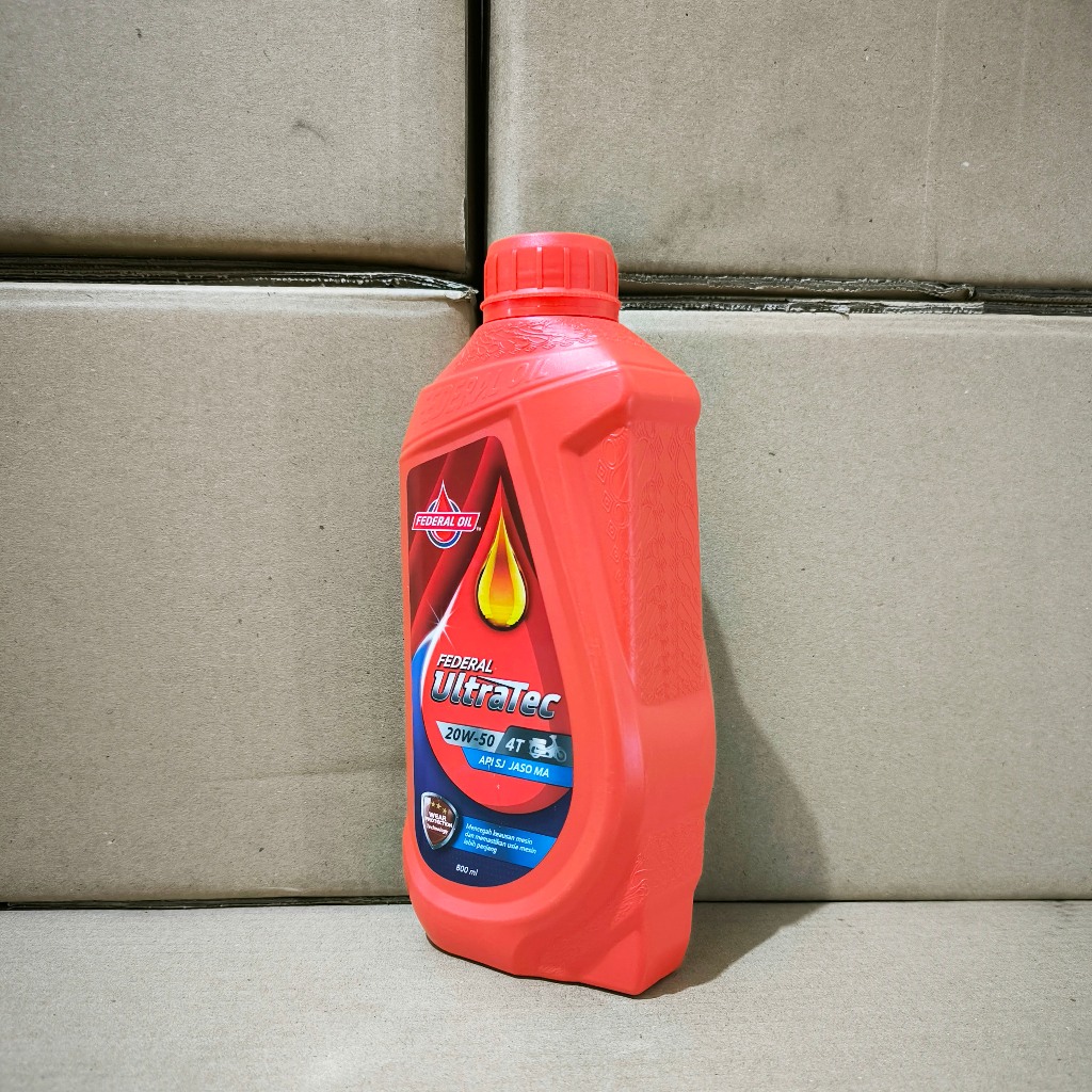 Sm Oli Federal Ultratec 800ml Oli Motor Federal 20W-50