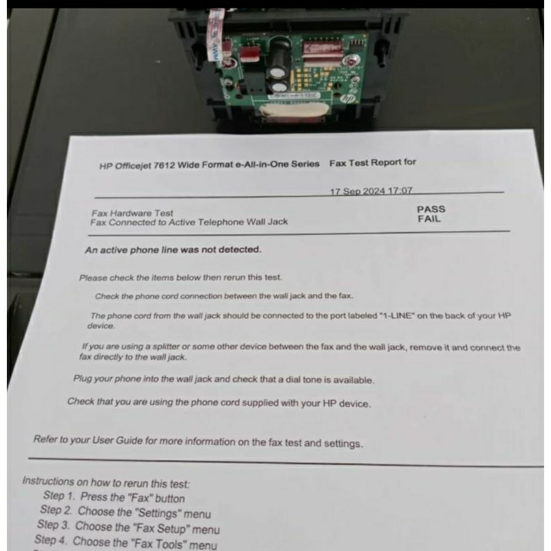 print head hp officejet 7612 original copotan
