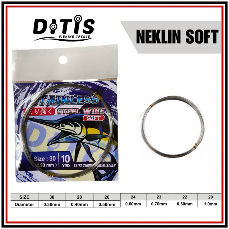 [SOFT] WIRE NEKLIN DITIS SOFT | KAWAT NEKLIN SELING WIRE PANCING