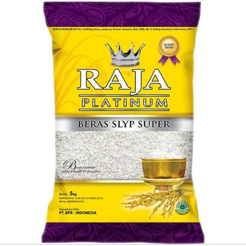 

BERAS RAJA PLATINUM BERAS PREMIUM 5KG