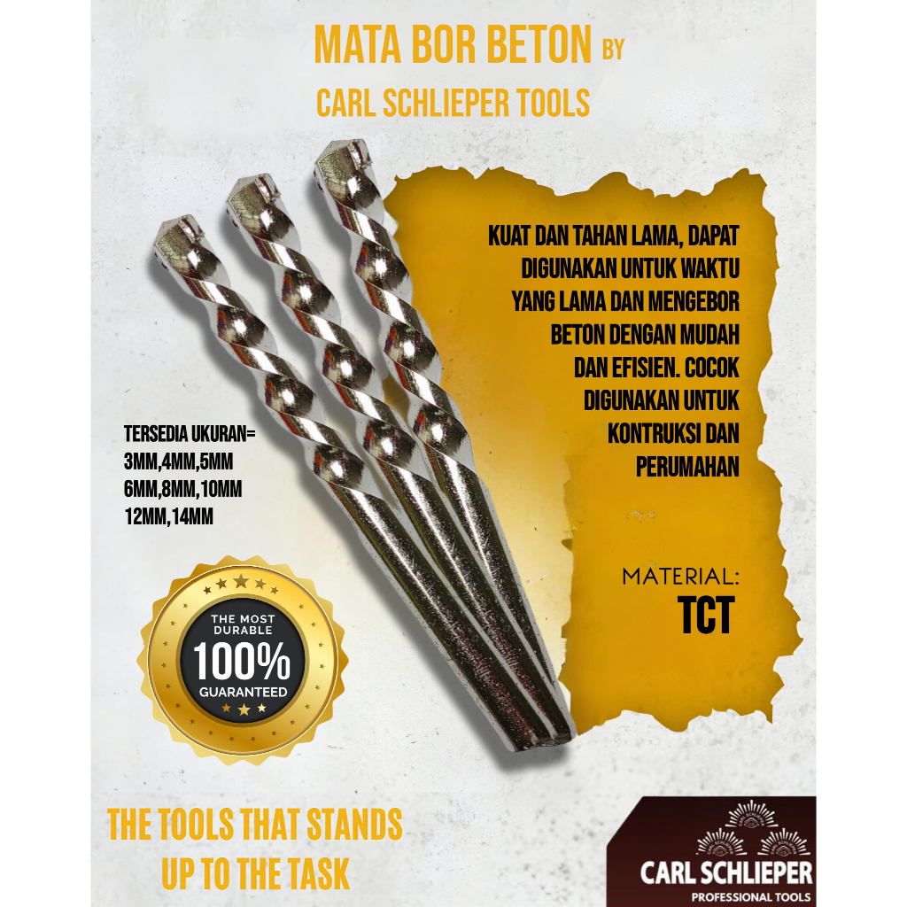 CARL SCHLIEPER Mata Bor Beton