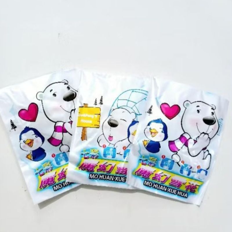 Mainan salju saljuan mainan salju instan salju heboh salju instant mainan anak salju buatan magic sn