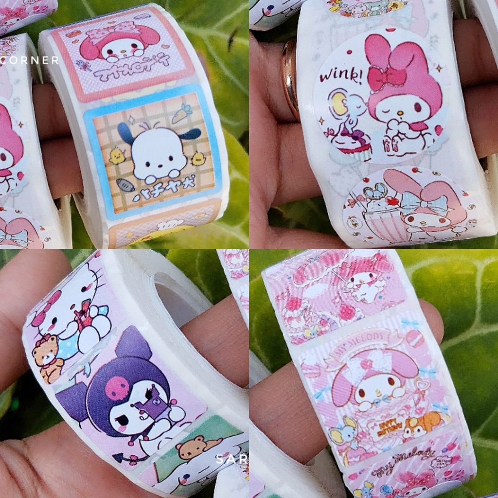 

ROL Stiker Sunrio Kuromi Mix