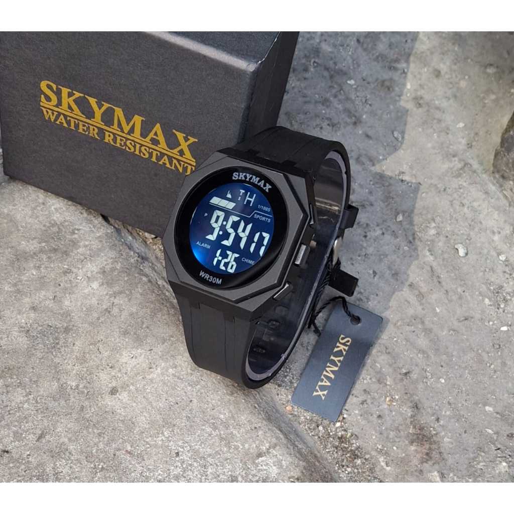 JAM TANGAN SKYMAX 3009 ORIGINAL PRIA Standart Militer Waterproof