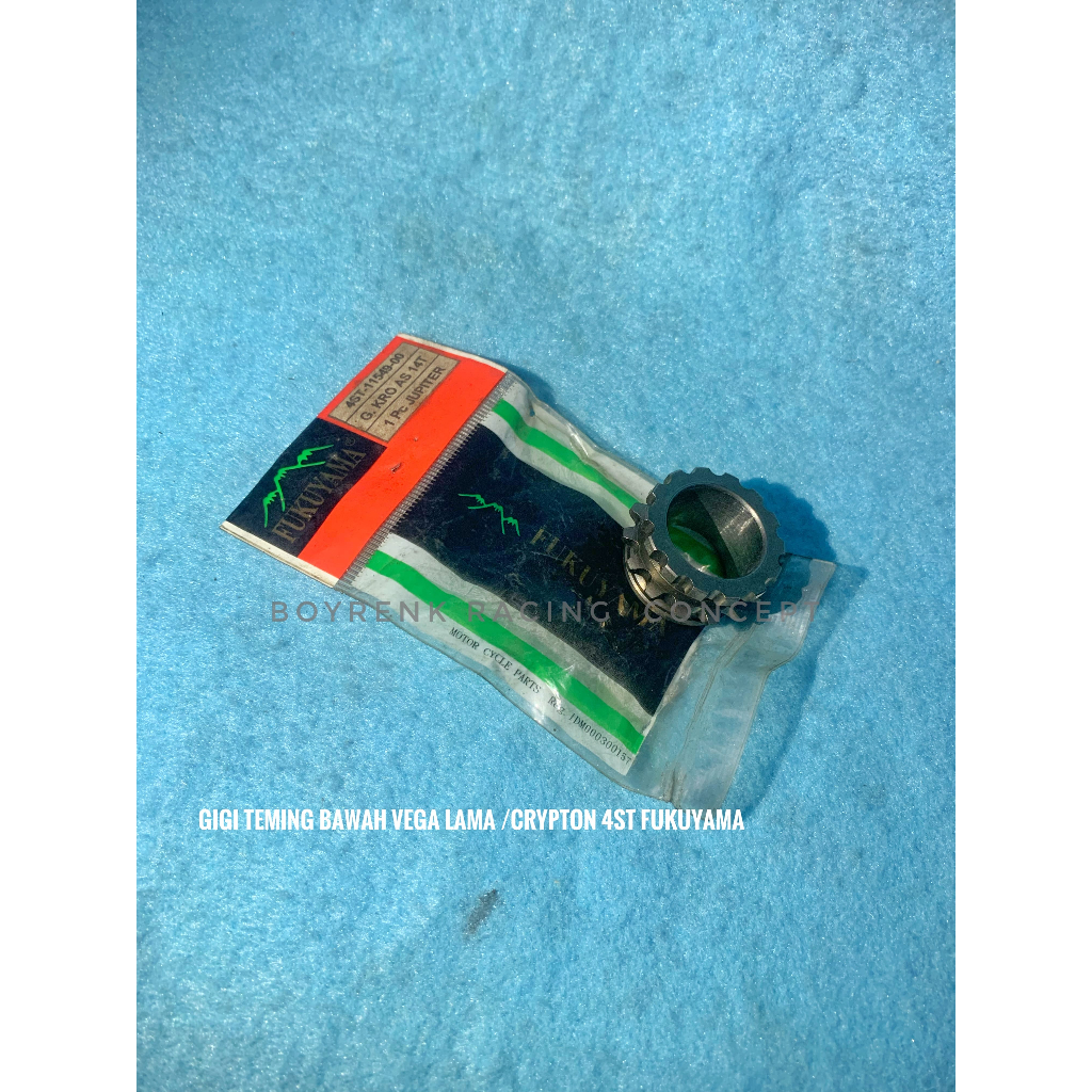 GIGI GEAR TIMING SENTRIK ASKRUK VEGA LAMA / CRYPTON 4ST FUKUYAMA - BOYRENK RACING CONCEPT