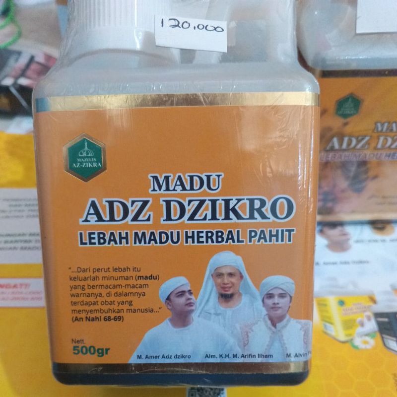

MADU AZD DZIKRO LEBAH MADU HERBAL PAHIT