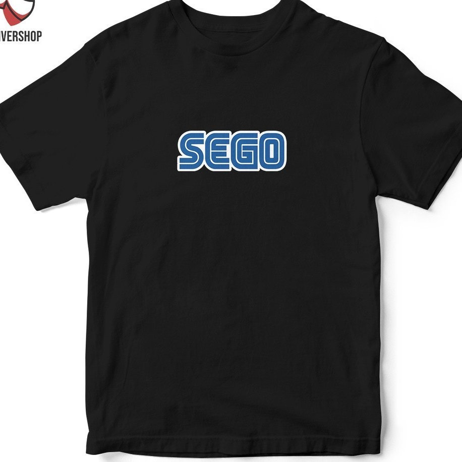 Baju Kaos Plesetan SEGO - parodi merek brand logo unisex cewek cowok combed 24s