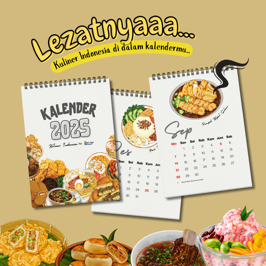 

Kalender Kuliner Indonesia 2025
