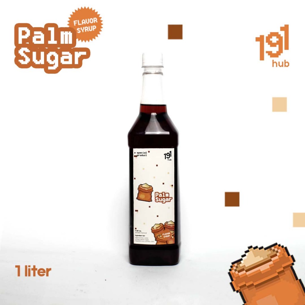 

flavour syrup palm sugar 1000 ml | nineteen one hub