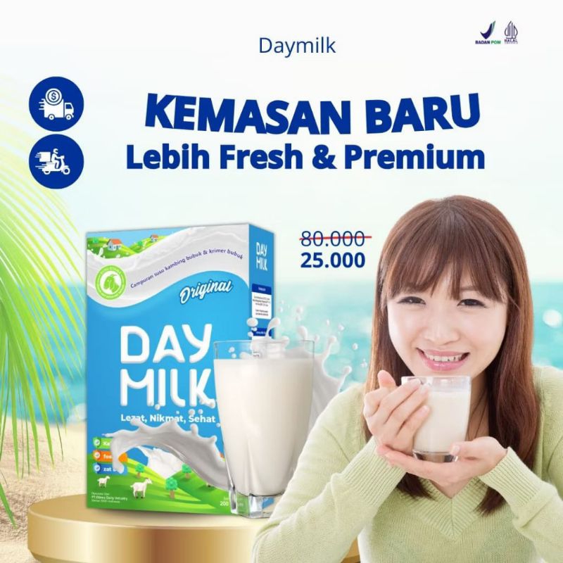 

SUSU DAYMILK 200 GRAM Susu Kambing Etawa Daymilk Susu Bubuk Kambing Etawa Susu Etawa Daymilk 200gr