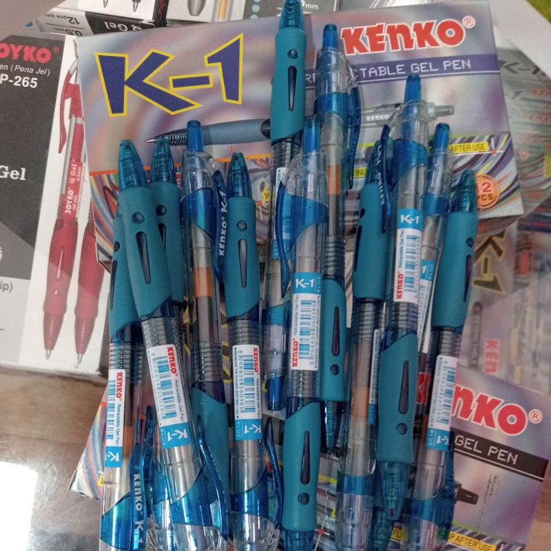 

Pulpen K-1 Blue (warna biru) 1dus 12pcs