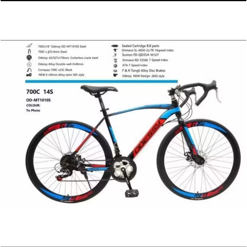 SEPEDA BALAP /ROADBIKE ODESSY 700×28