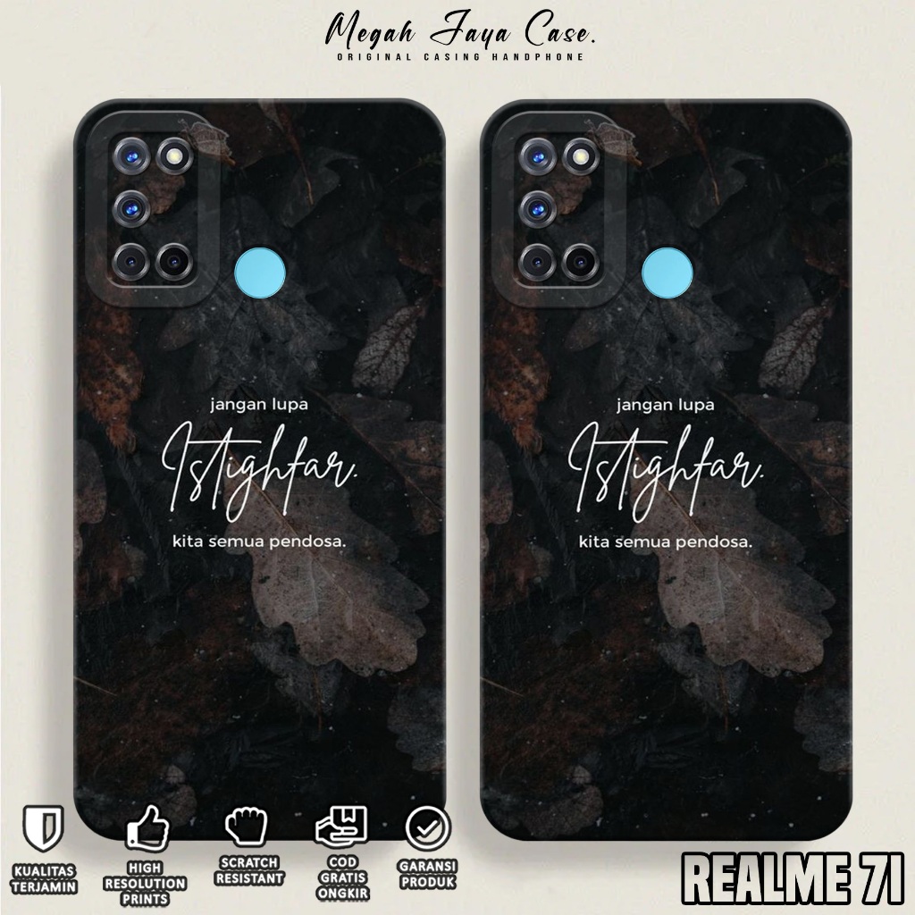 Case REALME 7i - Casing REALME 7i Motif QUOTES - Softcase Hp REALME 7i - Kondom Hp - Pelindung Hp - 