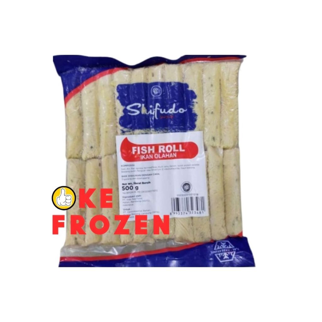 

FISH ROLL 500GR SHIFUDO COCOK UNTUK SATE SEAFOOD
