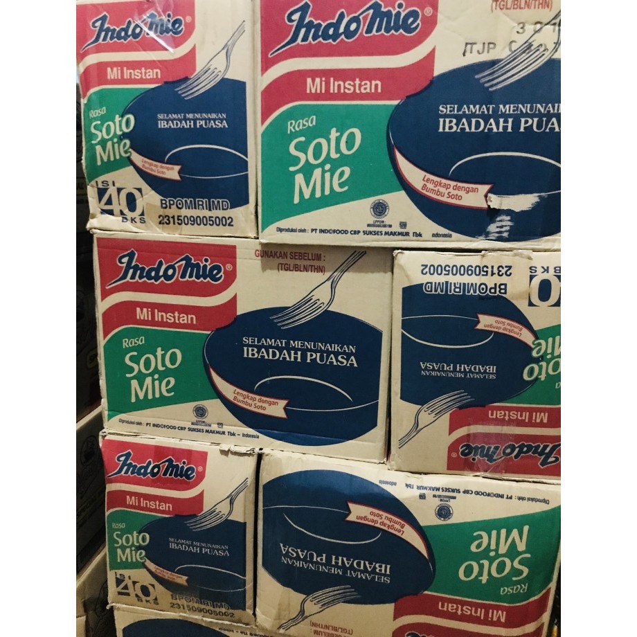

INDOMIE SOTO 1 DUS karton isi 40 pcs