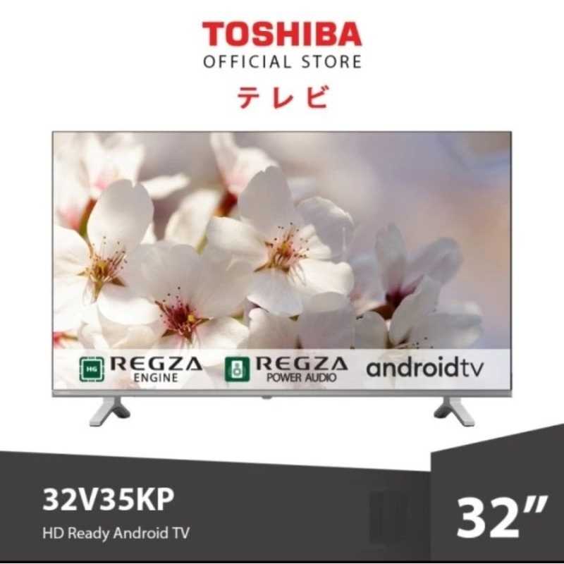 TV TOSHIBA 32INC ANDROID TV 32V35KP FREE BRECKET