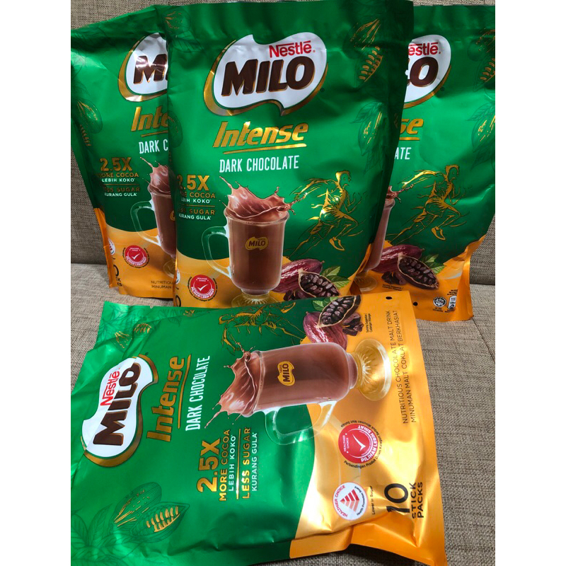 

milo intense Dark choco Malaysia original 10stick