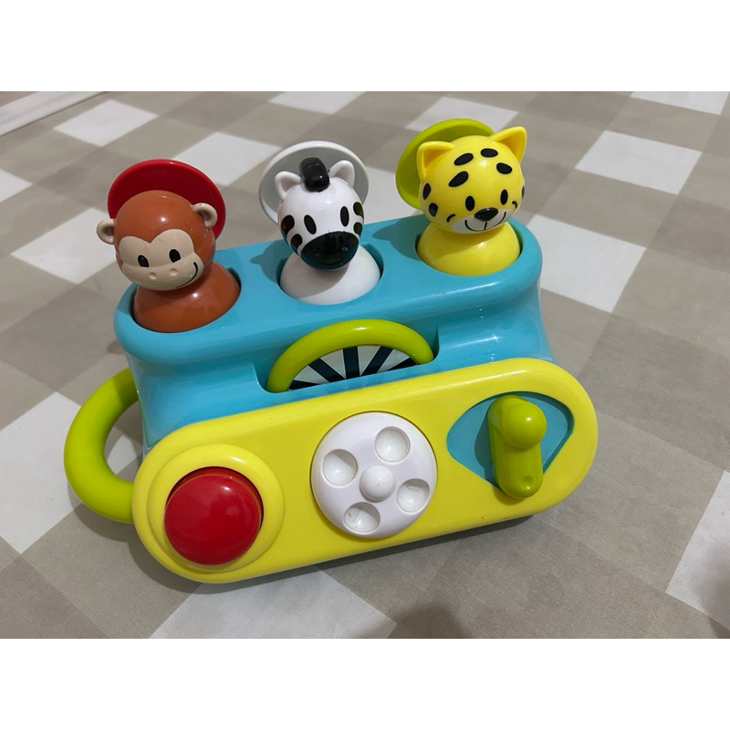 preloved ELC Pop Up Jungle Animal - Mainan Edukasi Anak Bayi