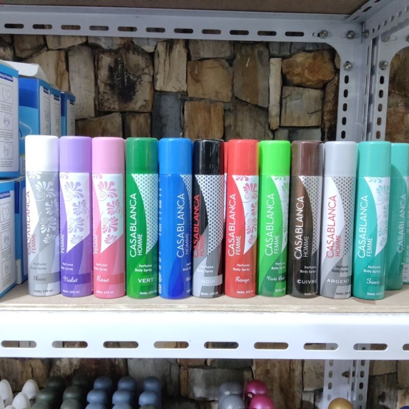 Casablanca parfume body spray 100ml/Casablanca/Casablanca kaleng 100ml