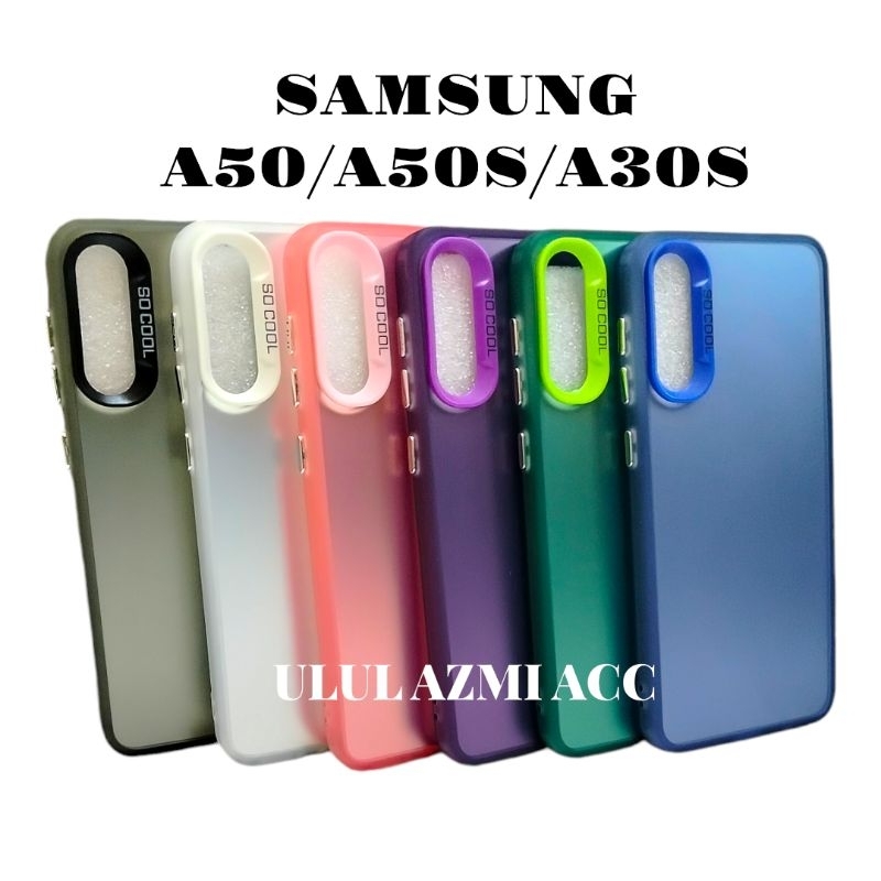 Case IMD Plate Hologram Samsung A50 A50S A30S Softcase Pelindung Kamera