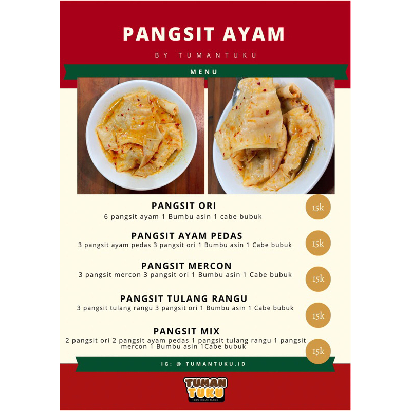 

Pangsit Kuah by Tumantuku.id