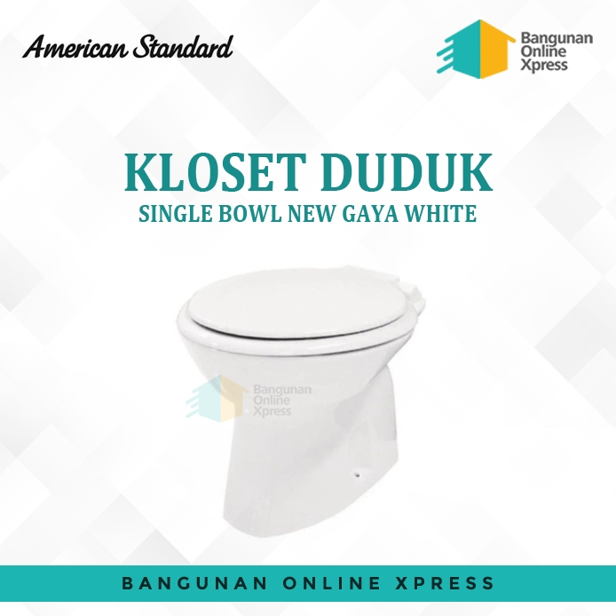KLOSET DUDUK AMERICAN STANDARD NEW GAYA PAIL FLUSH