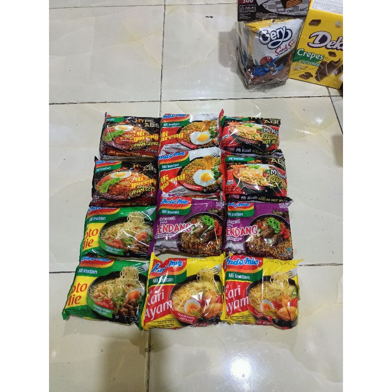 

Indomie mix isi 12 pcs