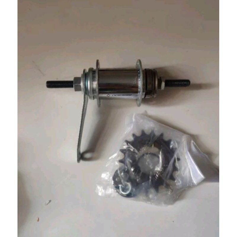 hub torpedo bmx fixie odessy 36h silver