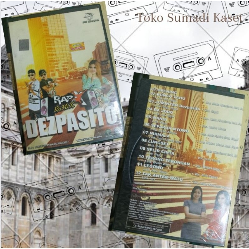 vcd rap-x Despacito produksi BW RECORD