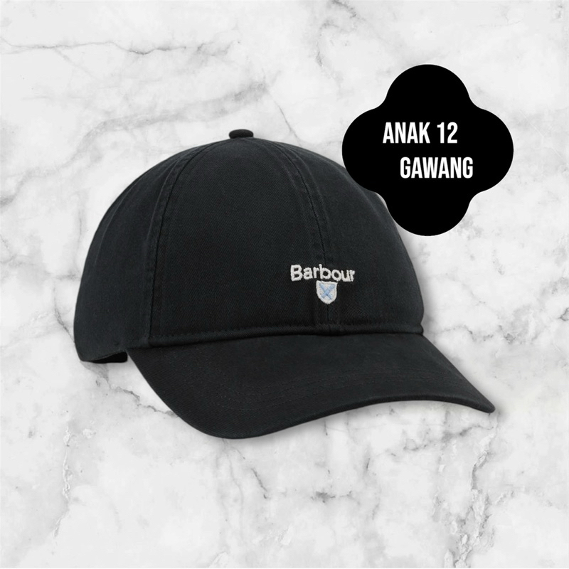 Barbour Cascade Baseball Cap - Black