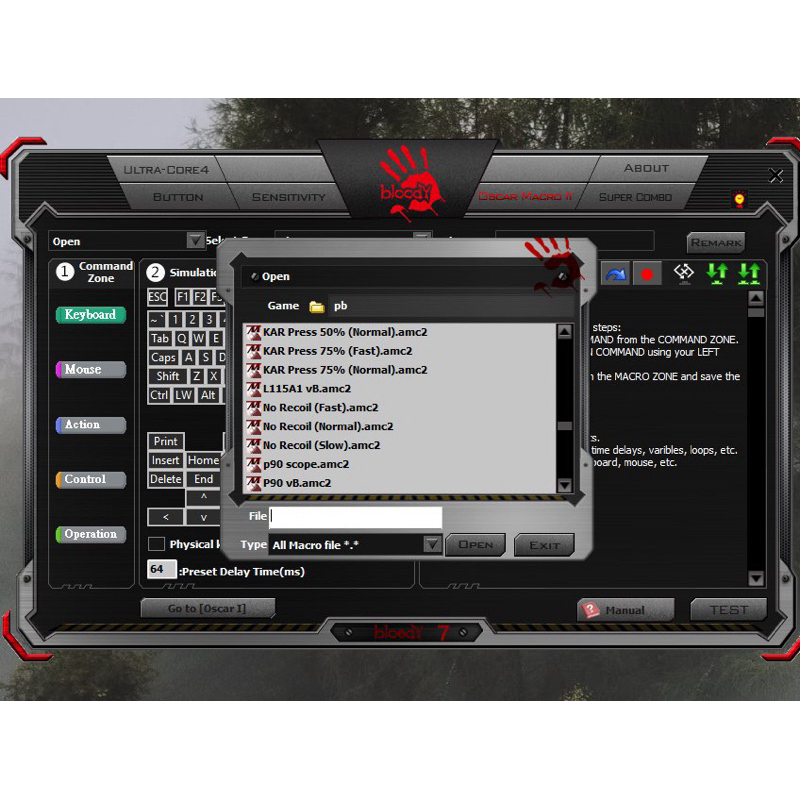 27 SCRIPT MACRO/POINT BLANK KHUSUS BLOODY MOUSE / GAME PC / SOFTWARE PB / GAME PB
