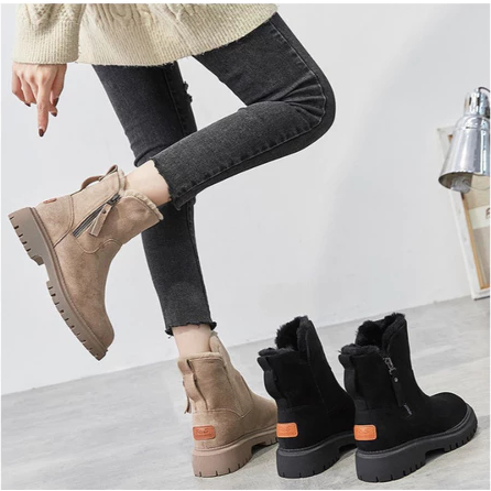 Sepatu Winter Wanita Boots  Musim Dingin Salju Tebal Hangat Import