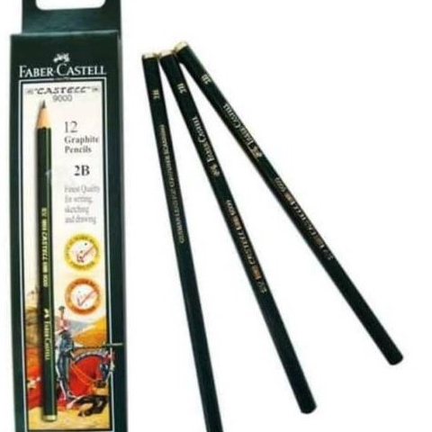

berkualitas PENSIL FABER CASTELL 9 2B 12 PCS
