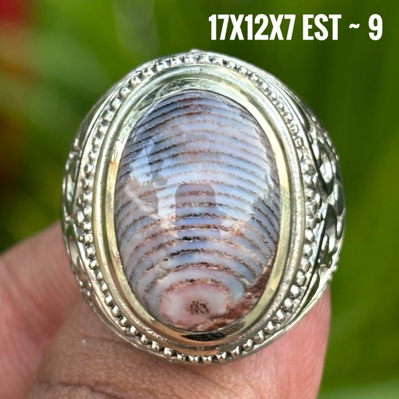 NATURAL BATU AKIK BLARAK SINERET JHIPEN