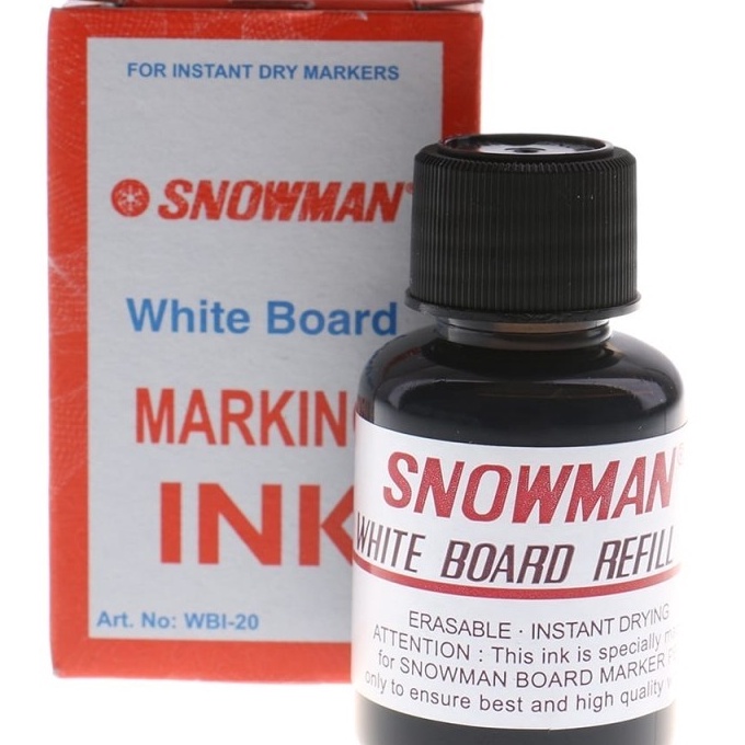 

KP8 Refill Ink Isi Spidol Whiteboard Marker SNOWMAN