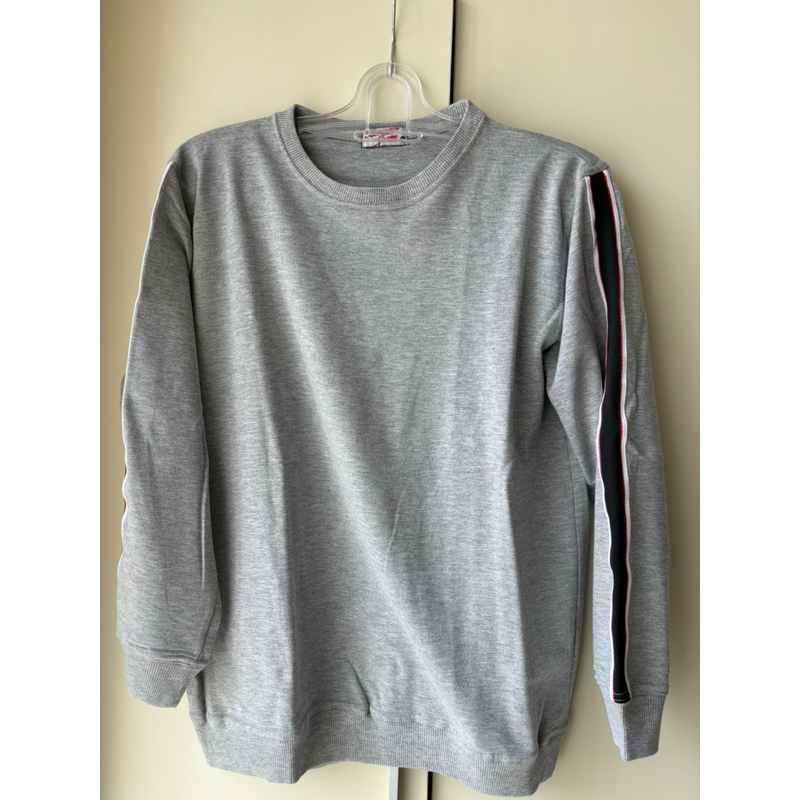 NEW Sweater pria abu american jeans size L