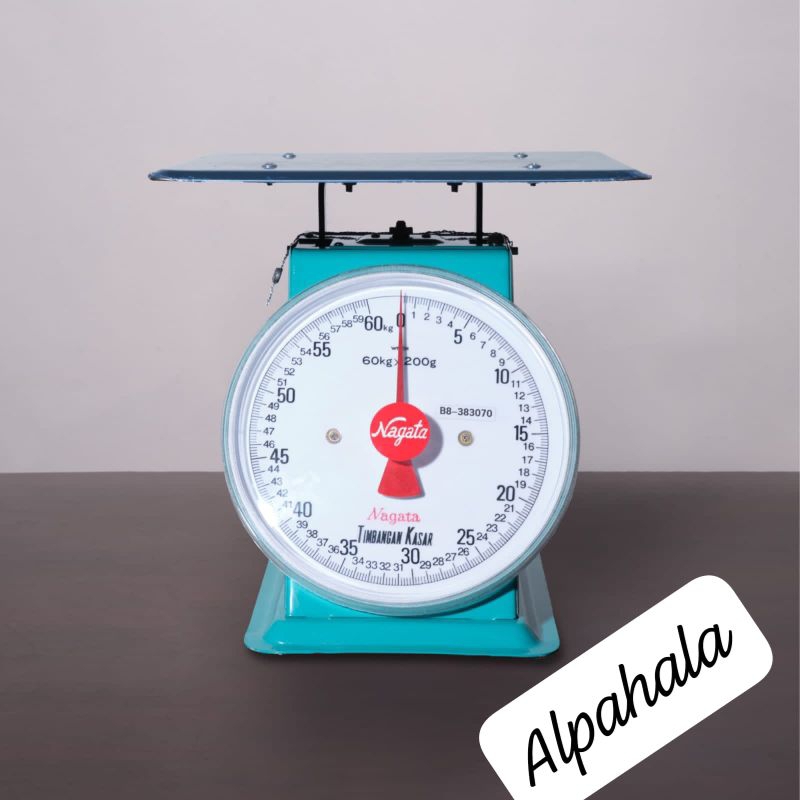 (BEST SELLER) Timbangan jarum 60kg NAGATA/ Piring datar/timbangan jarum