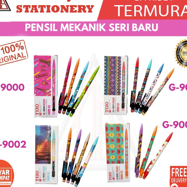

Super PENSIL MEKANIK TIZO 5 ISI 12 PCS SERI PARIS TRIBALL FRUIT PAINTING VIEW 93