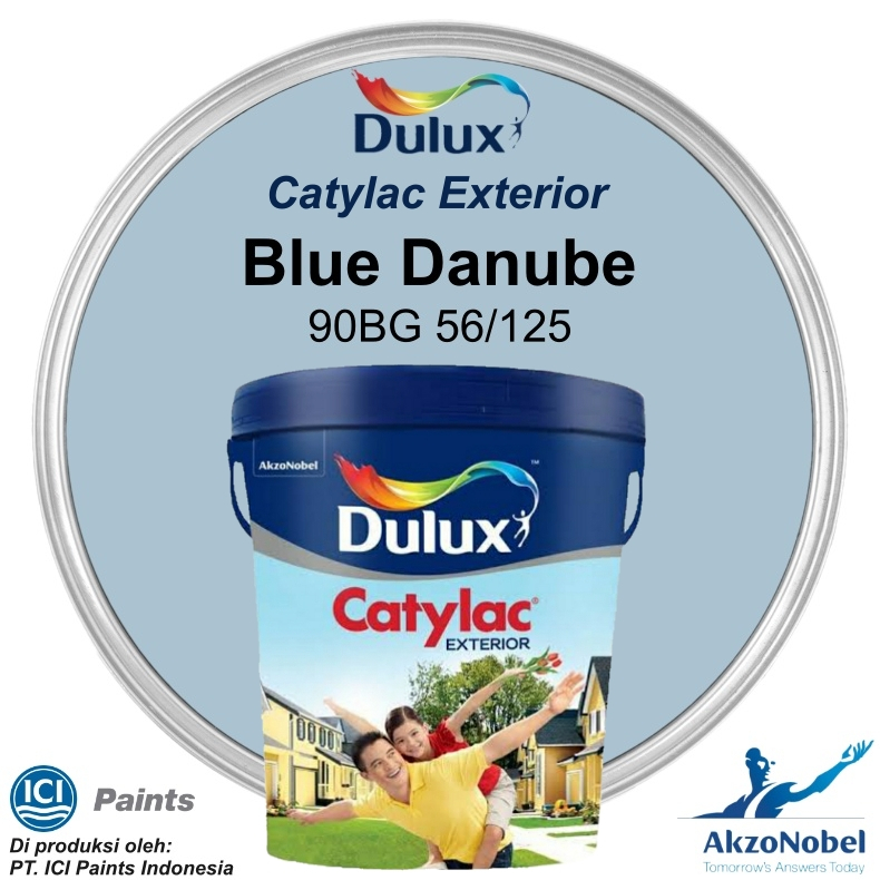 CAT DULUX CATYLAC EXTERIOR 25 KG - BLUE DANUBE 90BG 56/125
