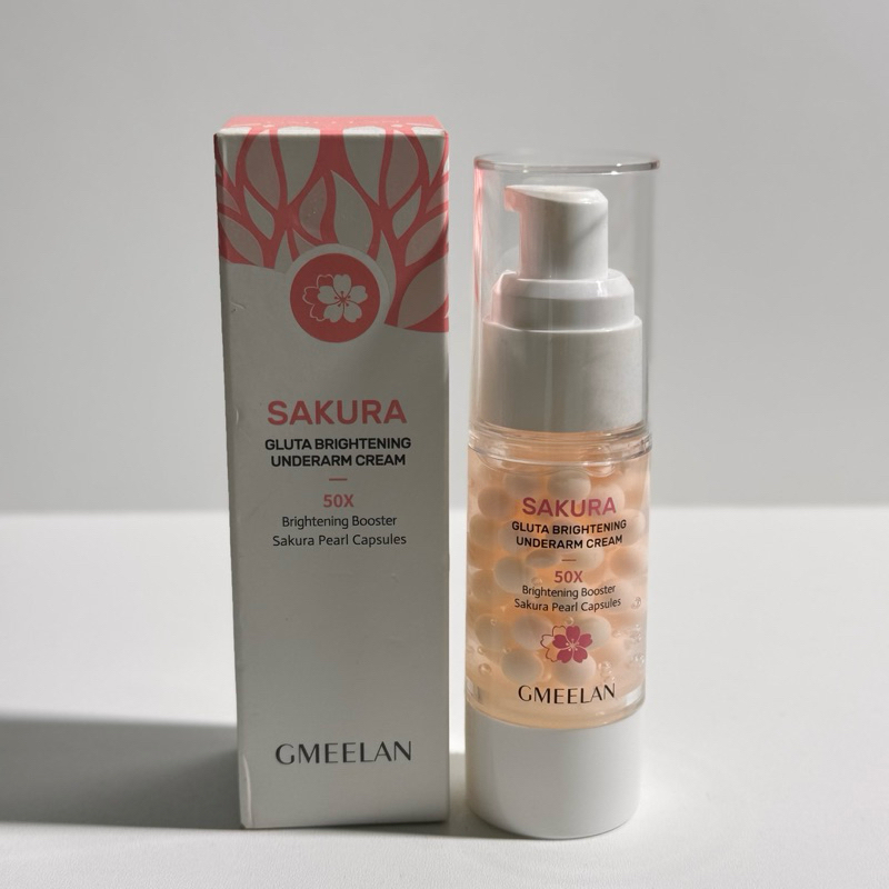 [PRELOVED] GMEELAN Sakura Gluta Brightening Underarm Cream