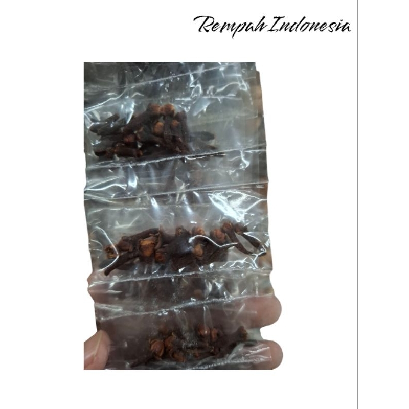 

Cengkeh renceng isi 20 pcs|rempah|cengkih