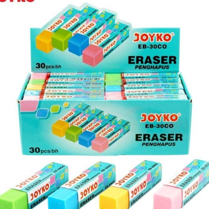 

KI3 Eraser Penghapus Tanggung Joyko ER3CO Warna 1pak