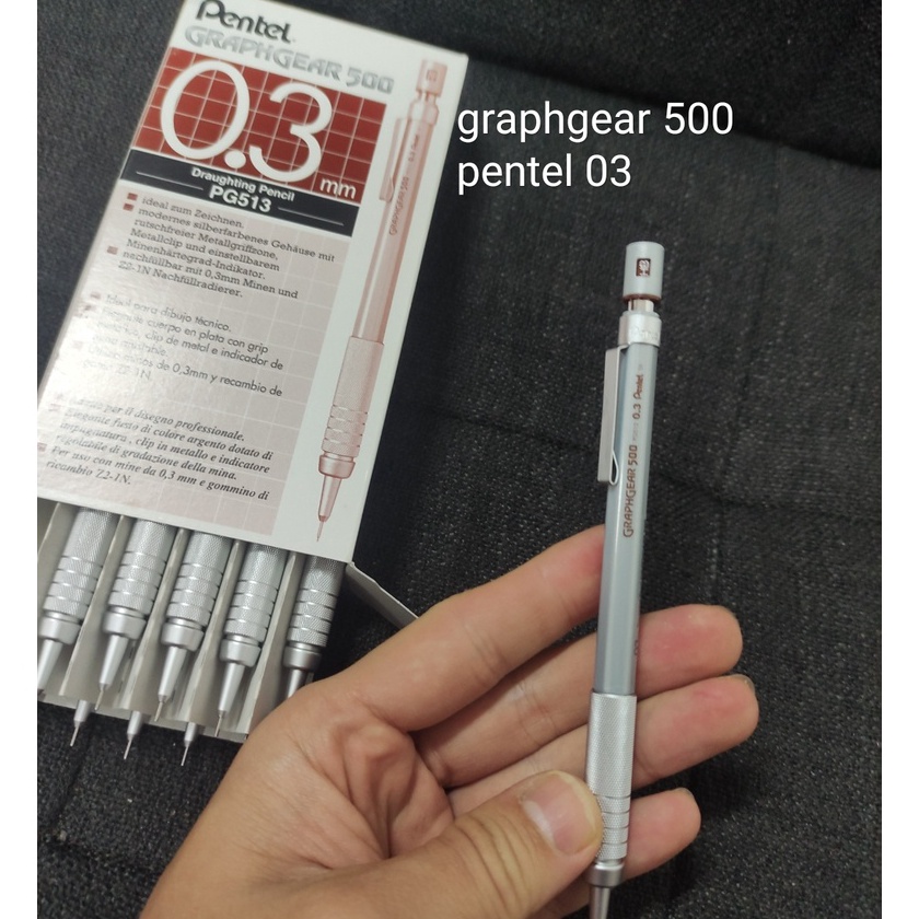 

KF7 pensil mekanik pentel graph gear 3 513 atau 5 515 satuan