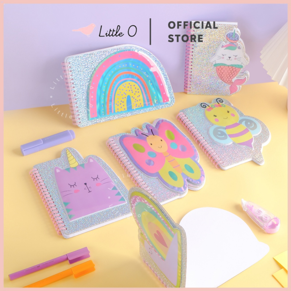 

Hadiah Rp1 Notebook 3D Hologram BlinkB Notebook BERGARIS Notebook Blank Spiral Diary Gliter A6
