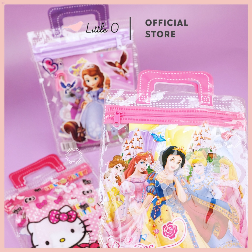 

Promo Diskon 7in1 Tote Bag Set Alat Tulis Stationery Goodie Bag Hadiah Kado Anak C234 A6