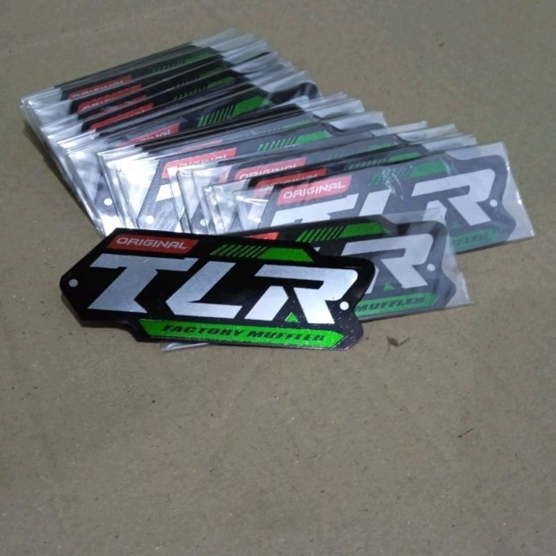 emblem knalpot racing tlr berkualitas