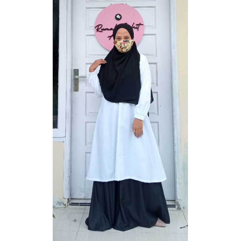 Gamis Hitam Putih (3) | Rumah Aisha